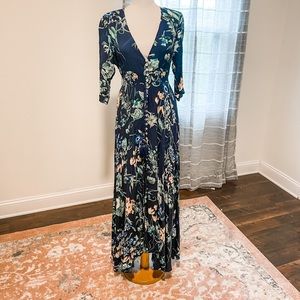 Navy Maxi Dress